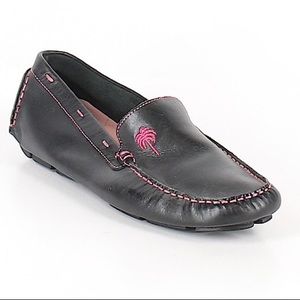 Lilly Pulitzer black slip on loafers